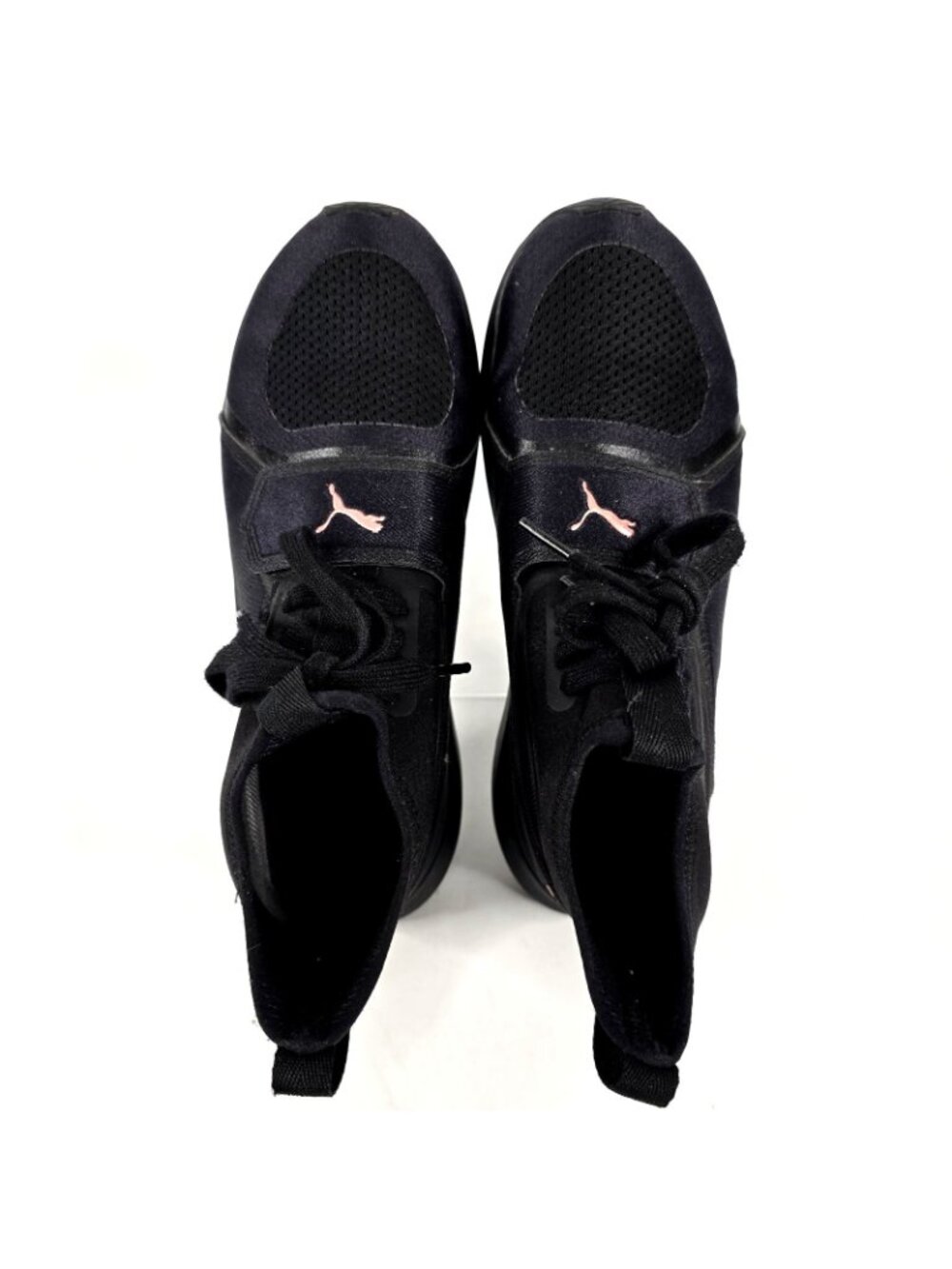 Puma Phenom Black/Pink Hi-Top Athletic Shoes Women's Size 8 - Picture 3 of 9